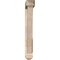 Ekena Millwork Traditional Arts and Crafts Smooth Bracket w/ Offset Brace, Douglas Fir, 5 1/2"W x 36"D x 40"H BKT0604X36X40TRA03SDF - alternate 2